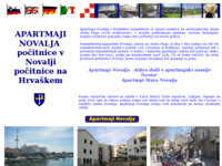Frontpage screenshot for site: Apartmani Novalja (http://novalja.bravepages.com)