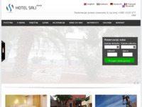 Frontpage screenshot for site: (http://www.hotel-sali.hr/)