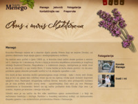 Frontpage screenshot for site: Konoba Menego - Hvar (http://www.menego.hr/)