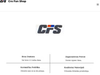 Frontpage screenshot for site: Cro-Fan-Shop-Online shop (http://www.cro-fan-shop.com)
