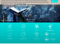 Frontpage screenshot for site: PMF - Matematički odjel (http://www.math.hr/)