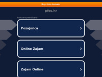 Frontpage screenshot for site: Poljoprivredni fakultet Osijek (http://suncokret.pfos.hr/)
