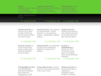 Frontpage screenshot for site: Kreveti (http://www.kreveti.net/)