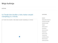 Frontpage screenshot for site: Moja kuhinja (http://www.mojakuhinja.com.hr/)