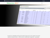 Frontpage screenshot for site: Matsys d.o.o. (http://www.komunalno.com/)