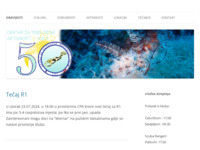 Frontpage screenshot for site: Centar za podvodne aktivnosti Pula (http://www.cpa-pula.hr/)