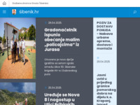 Frontpage screenshot for site: (http://www.sibenik.hr/)