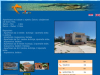 Frontpage screenshot for site: Apartmani Zaton Zadar (http://www.zaton-apartman.com)