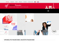 Slika naslovnice sjedišta: Alliance Francaise (http://www.alliance-francaise.hr)