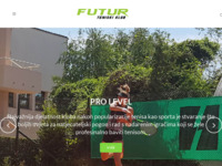 Slika naslovnice sjedišta: Teniski športski klub Futur - Futurtennis (http://www.tenis-lav.hr/)