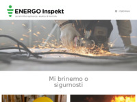 Frontpage screenshot for site: (http://www.energoinspekt.hr)