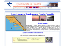 Frontpage screenshot for site: Apartmani Omiš, Ruskamen (http://apartments-croatia.info/241/ruskamen_en.htm)