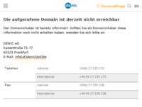 Frontpage screenshot for site: (http://www.dinastija-band.de/)