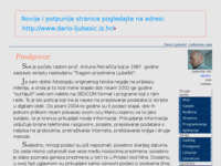 Frontpage screenshot for site: Dario Ljubešić: rodbinske veze (http://free-sk.t-com.hr/dario/ged/)