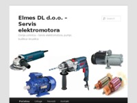 Frontpage screenshot for site: Elmes DL d.o.o. (http://www.elmes-dl.hr/)