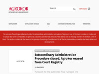 Frontpage screenshot for site: Agrokor (http://www.agrokor.hr)