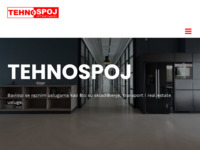 Frontpage screenshot for site: Tehnospoj d.o.o. (http://www.tehnospoj.hr/)