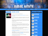 Frontpage screenshot for site: Boje noći (http://www.boje-noci.com)