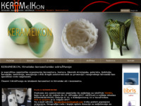 Frontpage screenshot for site: Kerameikon, Hrvatsko keramičarsko udruženje (http://www.kerameikon.com)
