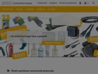 Frontpage screenshot for site: (http://www.schachermayer.hr)