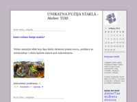 Frontpage screenshot for site: Fuzija stakla (http://ateliertias.blog.hr)