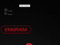 Frontpage screenshot for site: Engram video Studio - Zagreb (http://www.engram.hr/)