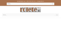 Frontpage screenshot for site: ROLETE d.o.o. (http://www.rolete.hr)