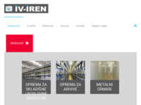 Frontpage screenshot for site: Iv.Iren d.o.o., Zagreb (http://www.iv-iren.hr/)