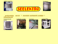 Frontpage screenshot for site: (http://www.seelektro.hr)