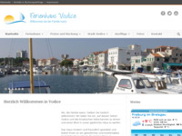 Frontpage screenshot for site: Dobrodosli u Vodicama (http://www.kroatienferienhaus.de)