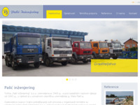Frontpage screenshot for site: Palić inženjering (http://www.palic-inzenjering.hr)