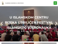 Slika naslovnice sjedišta: Islamska zajednica u Hrvatskoj (http://www.islamska-zajednica.hr/)