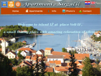 Frontpage screenshot for site: Apartmani Veli Iž - otok Iž (http://www.apartmani-strgacic.hr)