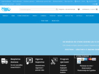 Frontpage screenshot for site: Blue gym fitness centri i trgovina (http://www.blue-gym.com)