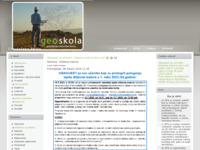 Frontpage screenshot for site: Geodetska tehnička škola (http://www.geoskola.hr)