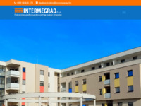 Frontpage screenshot for site: Intermegrad d.o.o. (http://www.intermegrad.hr/)