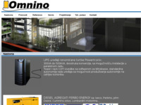 Frontpage screenshot for site: Omnino d.o.o (http://www.omnino.hr)