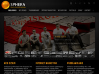Frontpage screenshot for site: Sphera (http://www.sphera.hr)