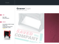 Frontpage screenshot for site: (http://www.graver.hr)