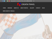 Frontpage screenshot for site: (http://www.croatiatravel.com)