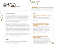 Frontpage screenshot for site: Sekvoja - centar za jezično i poslovno savjetovanje (http://www.sekvoja.net/)