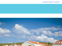 Frontpage screenshot for site: (http://www.island-krk.info)