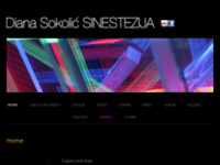 Frontpage screenshot for site: Akademska slikarica Diana Sokolić (http://www.diana-sokolic.hr)