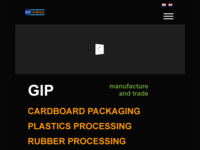 Frontpage screenshot for site: Gip - Obrt za proizvodnju i trgovinu (http://www.gip.hr)