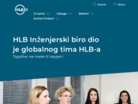 Frontpage screenshot for site: Inženjerski biro revizija Rijeka (http://www.ibr.hr)