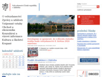 Frontpage screenshot for site: (http://www.mzv.cz/zagreb/)