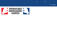 Frontpage screenshot for site: Hrvatski boksački savez (http://www.boks-savez.hr/)