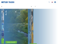 Frontpage screenshot for site: Mettler Toledo d.o.o. - Corporate Homepage (http://www.mt.com/)