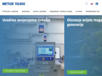 Slika naslovnice sjedišta: Mettler Toledo d.o.o. - Corporate Homepage (http://www.mt.com/)