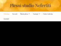 Frontpage screenshot for site: Nefertiti (http://www.trbusni-ples.com/)